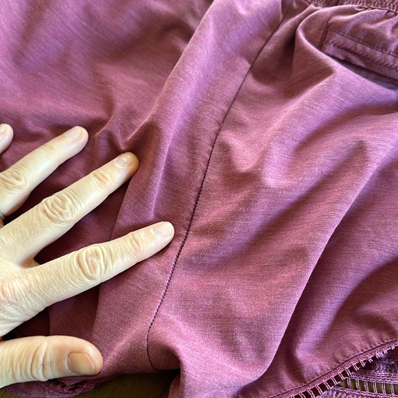 Prana Mariya shorts women’s M medium dark heather pink, see notes - Picture 7 of 7